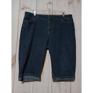 Nine West Shorts Ladies 16 Dark Wash‎ Burmuda